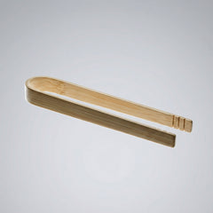 Natural Bamboo Tongs — 6-Inch Multi-Purpose Kitchen & Spa Utensil