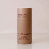 Blackberry Betty Deodorant Stick on a neutral surface showing compostable paperboard tube.