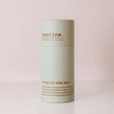 routine Lucy in the sky deodorant on beige background
