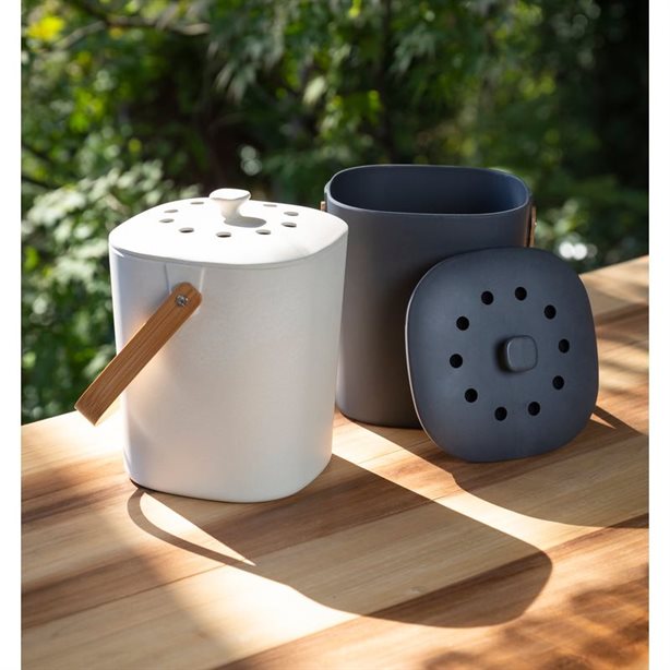 indoor natural food composter bin for kitchen EcoFreax