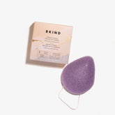 natural konjac facial sponge - lavender