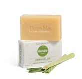 Humble natural soap bar - lemongrass & sage