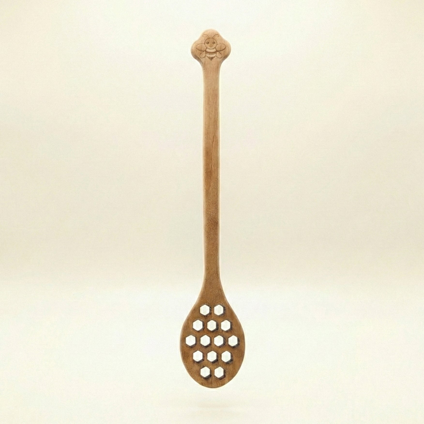 Bamboo Honey Dipper — 7" Wooden Honey Spoon | Sustainable Wooden Serving Stick