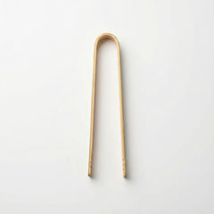 Natural Bamboo Tongs — 6-Inch Multi-Purpose Kitchen & Spa Utensil