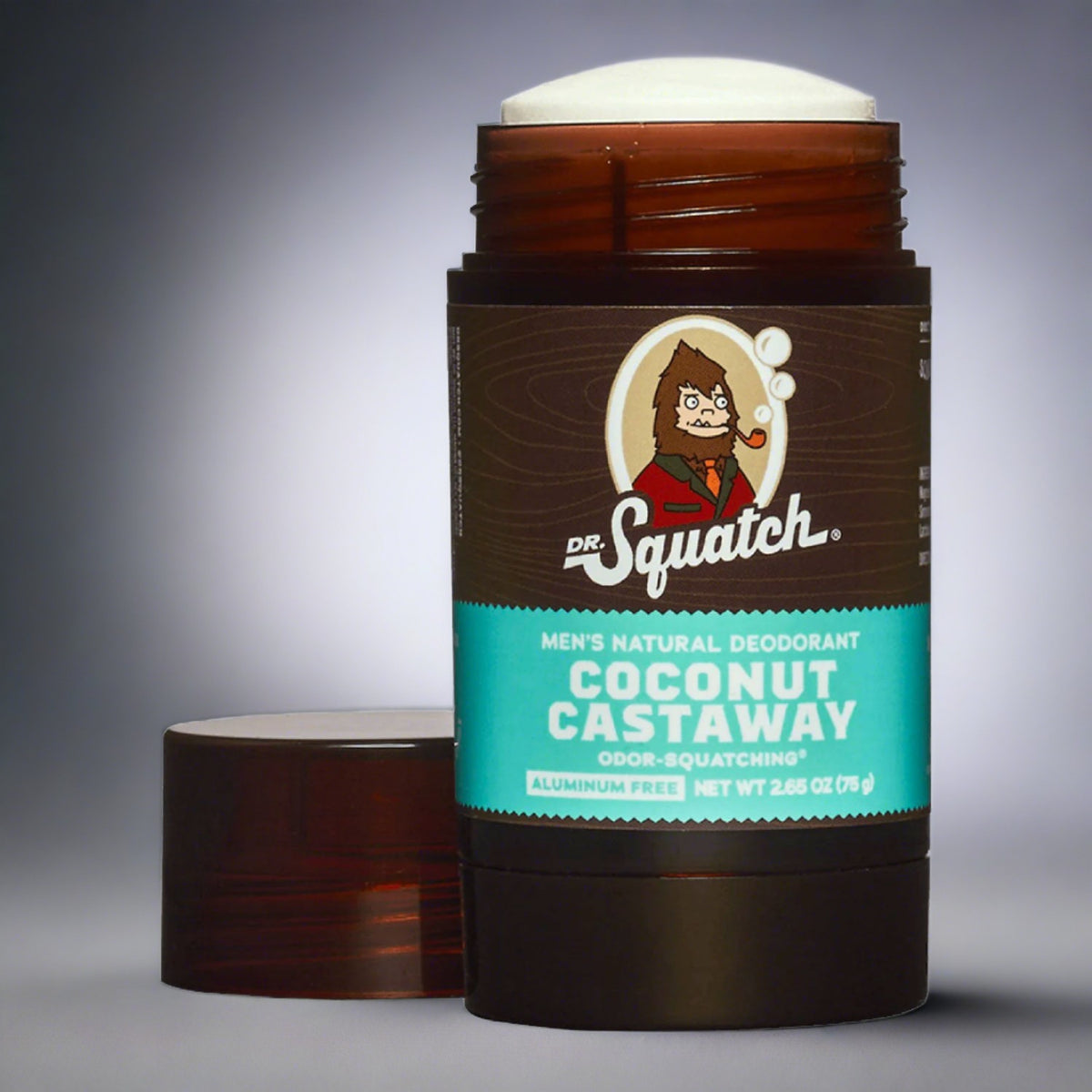 Dr. Squatch All Natural Deodorant for Men - Coconut Castaway