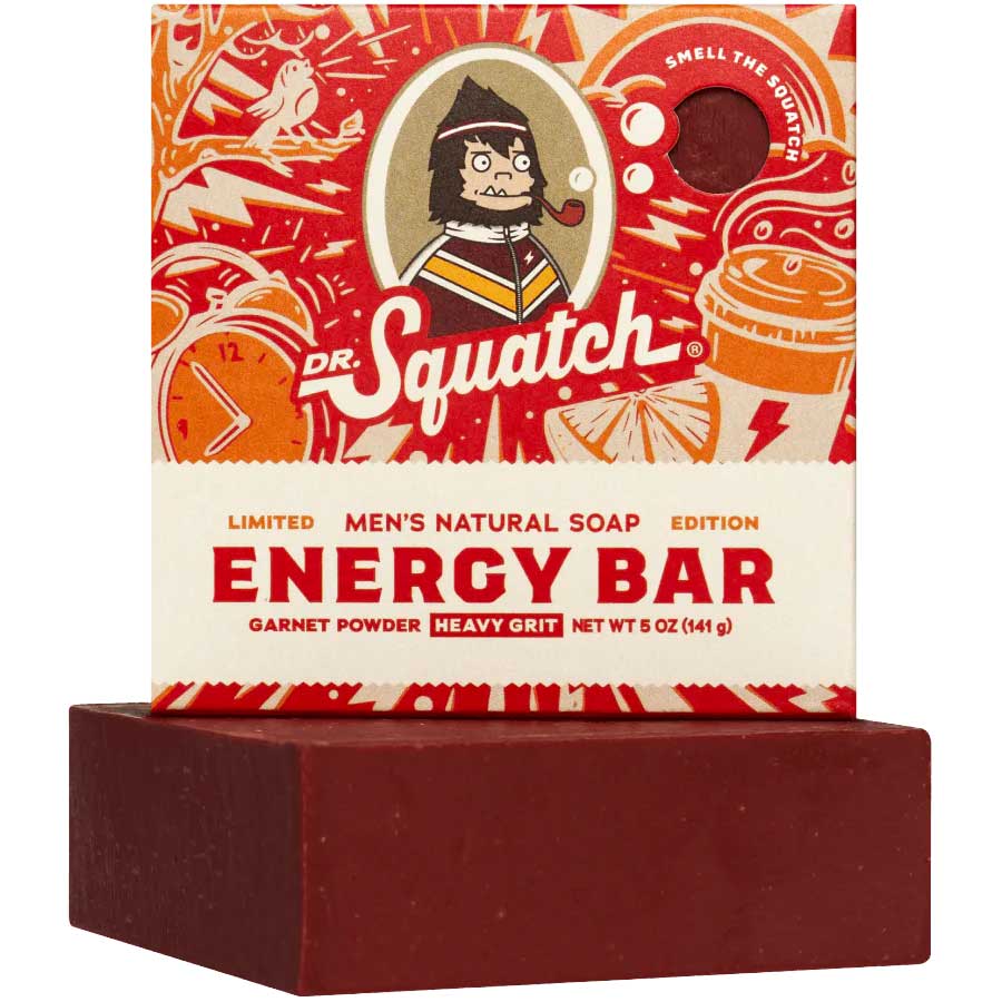 Dr. Squatch - Boosted Briccs: Energy Bar