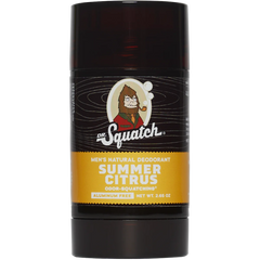 Dr. Squatch All Natural Deodorant for Men - Summer Citrus