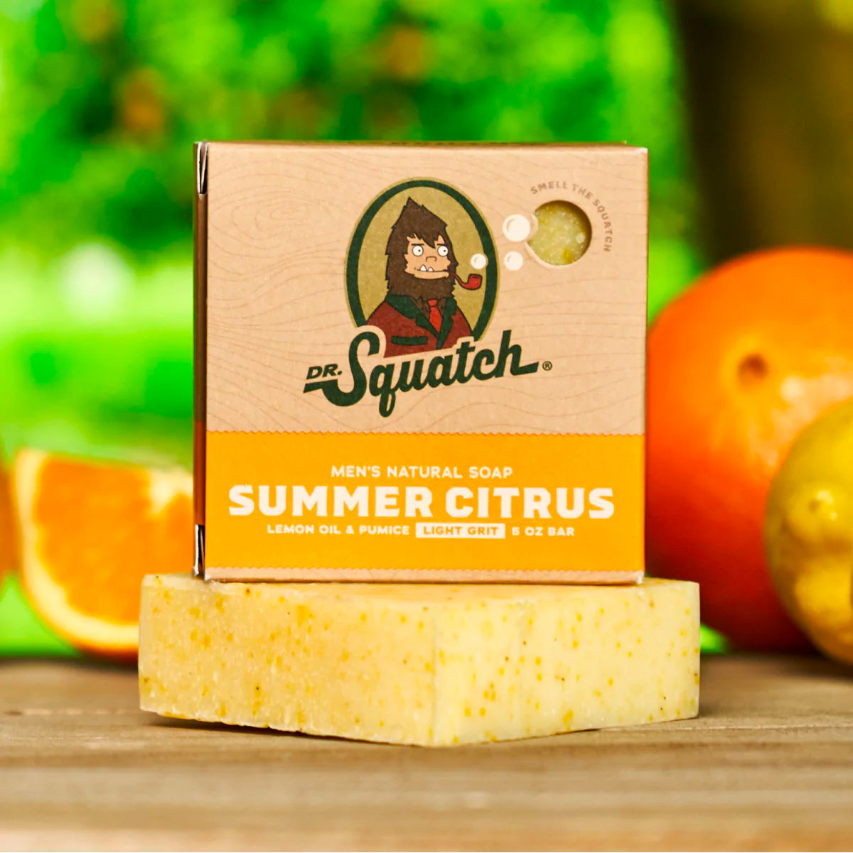 Dr. Squatch All Natural Bar Soap for Men - Summer Citrus