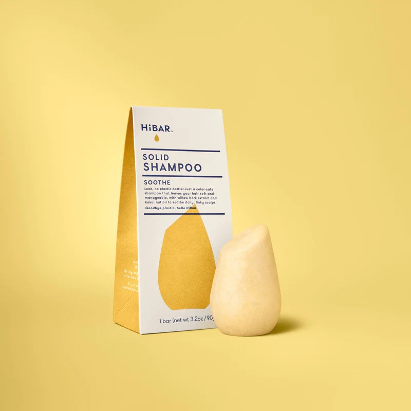 Soothe Shampoo Bar – Calms Itchy, Flaky Scalp, Soap‑Free Concentrate