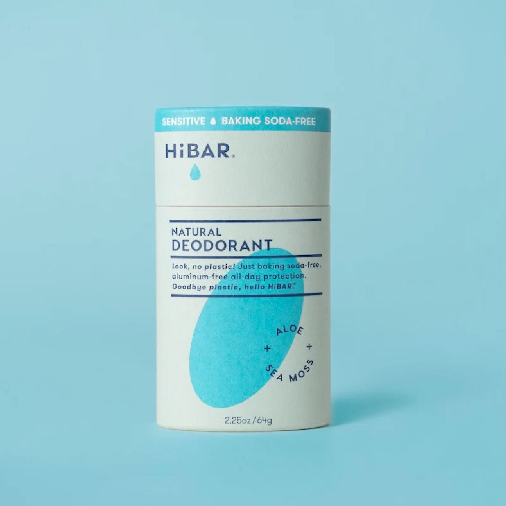 HiBAR Sensitive Skin Natural Deodorant - Aloe & Sea Moss