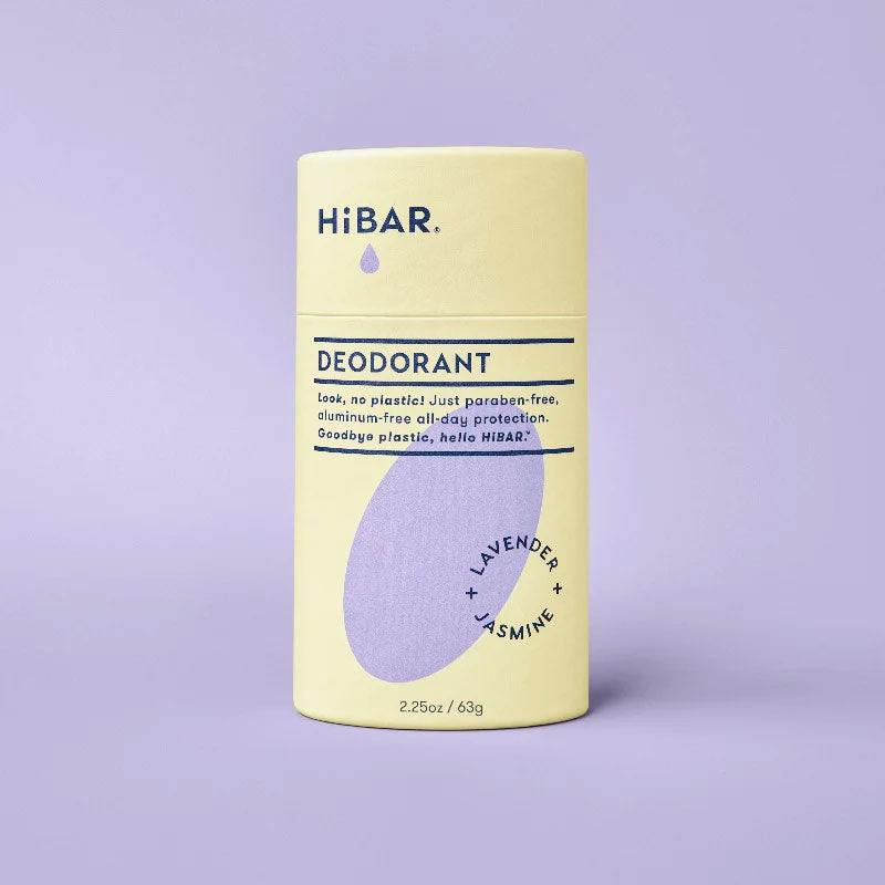 HiBAR Plastic Free Natural Deodorant - Lavender & Jasmine