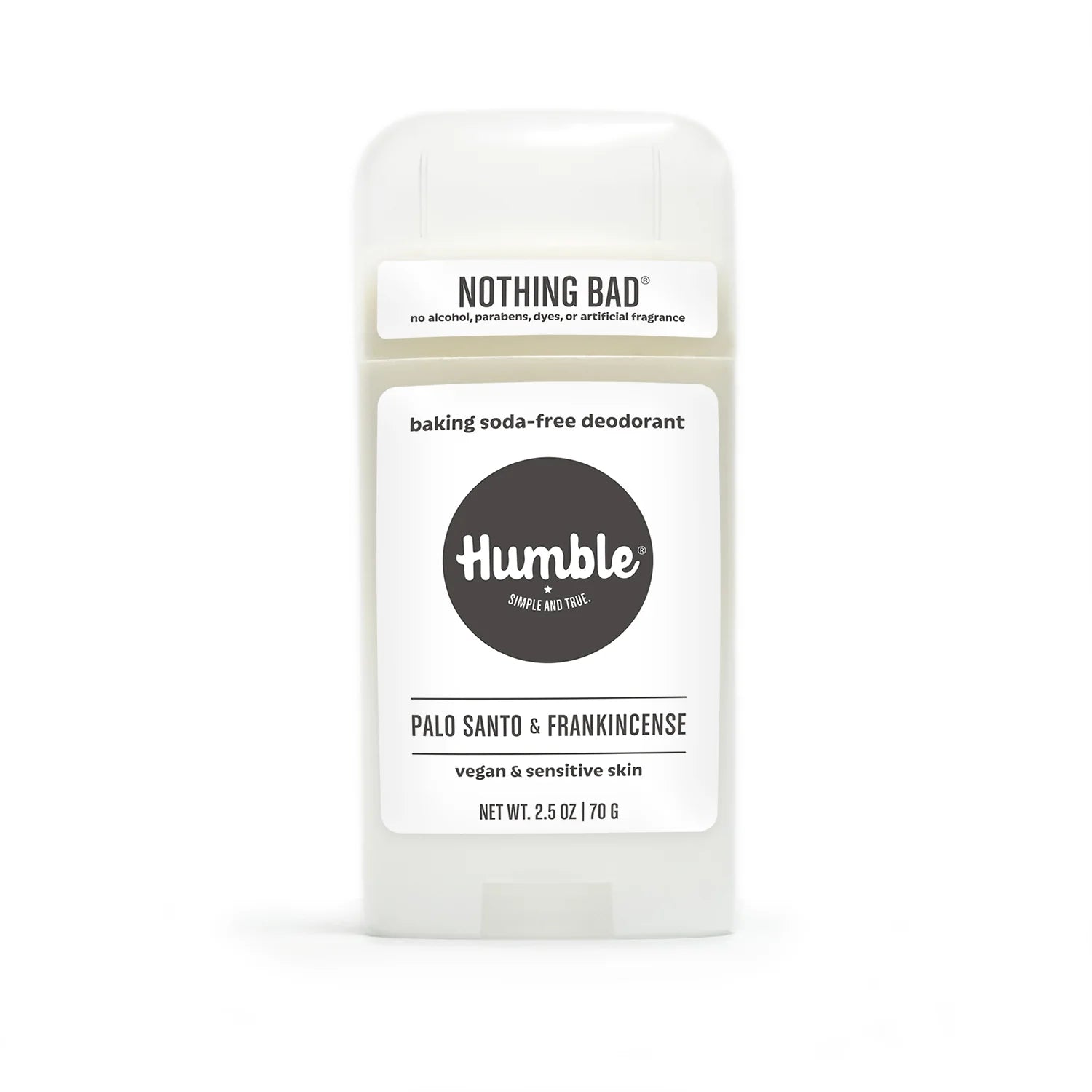 Humble vegan deodorant - palo santo & frankincense