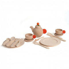 Erzi Modern Wooden Tea Set