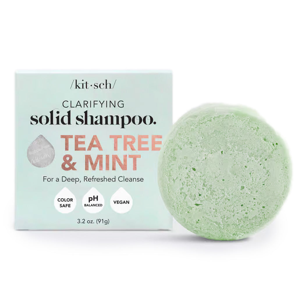 kitsch - Tea Tree + Mint Clarifying Shampoo Bar