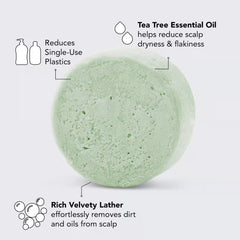 kitsch - Tea Tree + Mint Clarifying Shampoo Bar