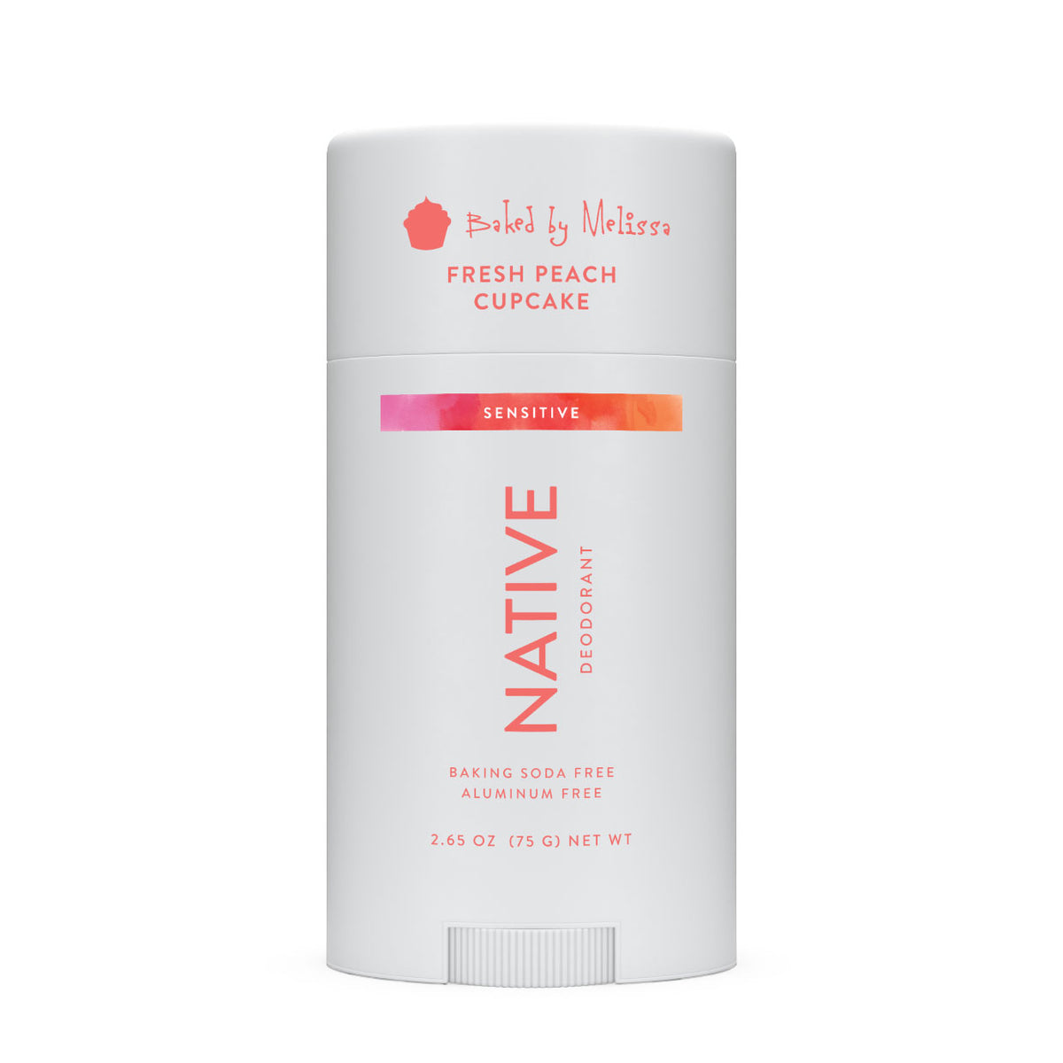 Native - Fresh Peach Cupcake (Sensitive Skin) | All Natural Deodorant