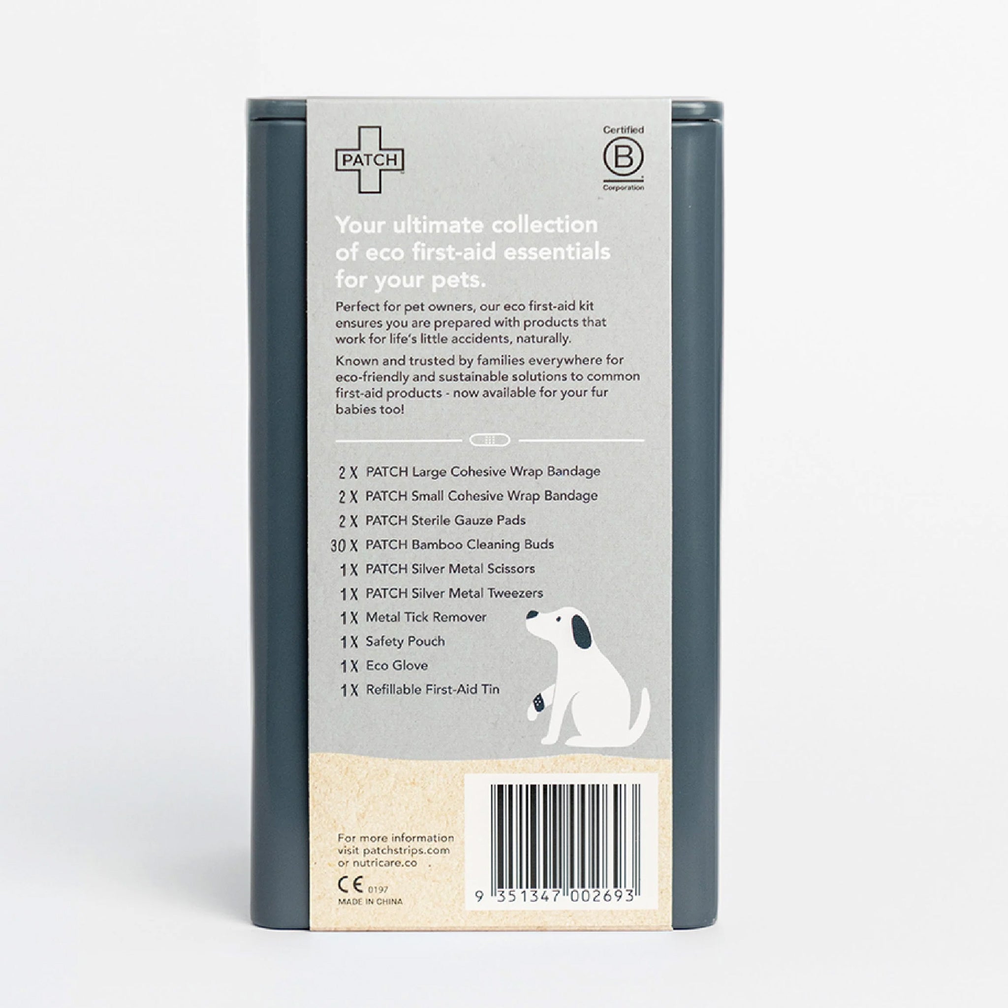 Complete Eco Pet First-Aid Kit – Natural, Travel-Ready Care Essentials