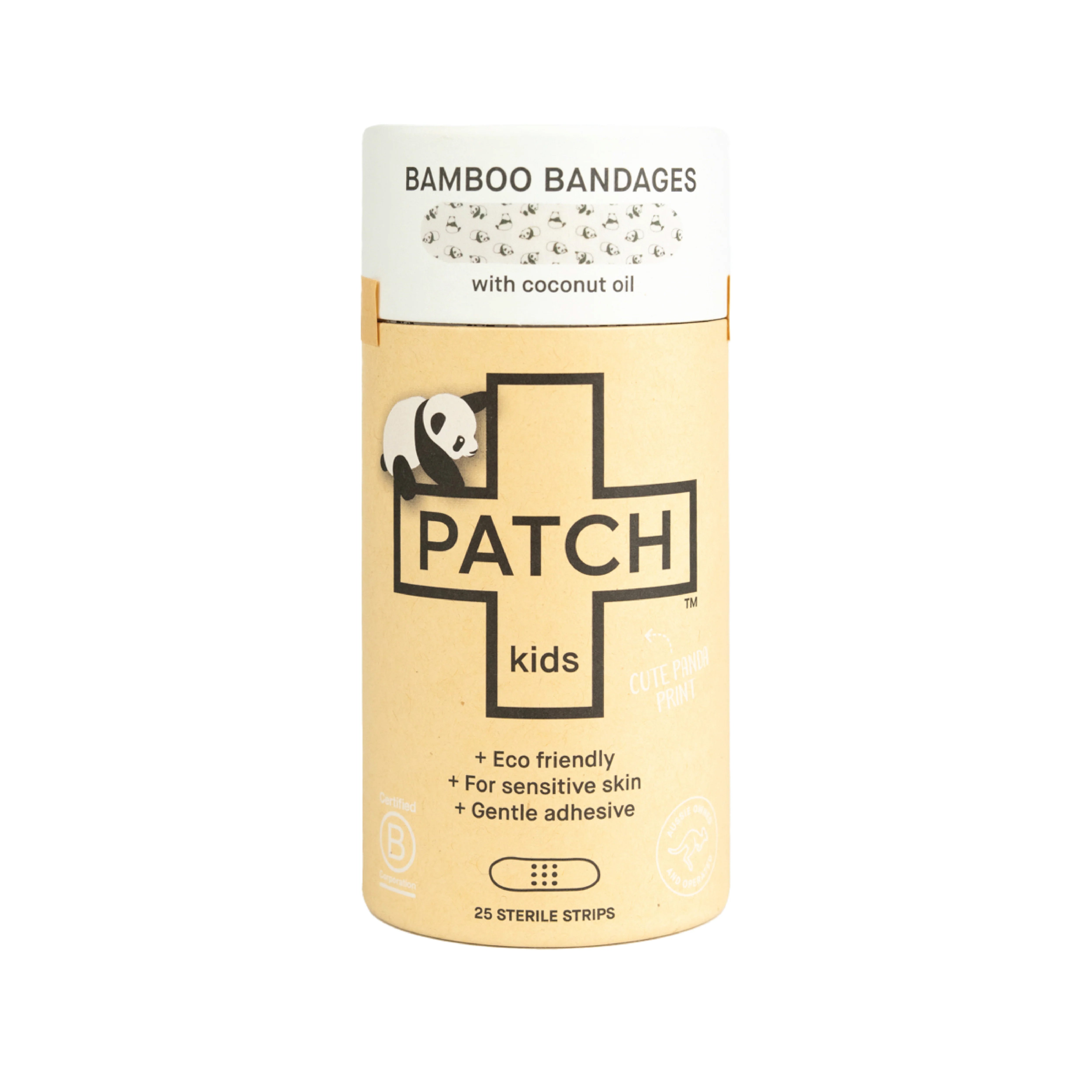 PATCH Panda Bamboo Bandages – Eco-Friendly, Kid-Friendly First Aid