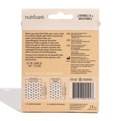 PATCH Large Bamboo Bandages for Kids – Panda Print with Coconut Oil (10 Pack)