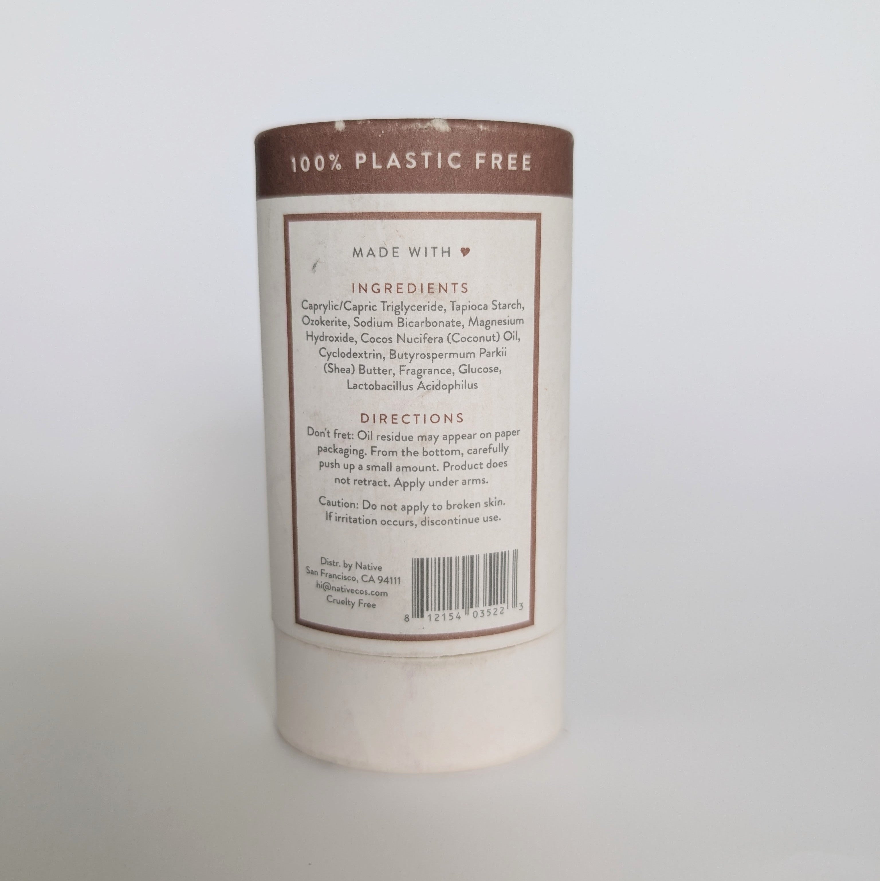 Native - Coconut & Vanilla (Plastic-Free) |Imperfect Packaging