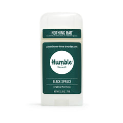 all natural deodorant - black spruce | humble deodorant canada