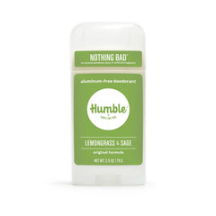 all natural deodorant - lemongrass & sage | humble