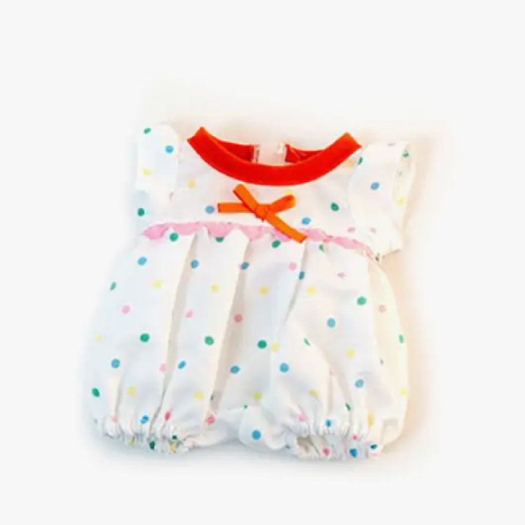 Miniland Warm Weather Dots Pajamas – 8¼"