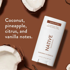 Native - Coconut & Vanilla (Sensitive Skin) | All Natural Deodorant