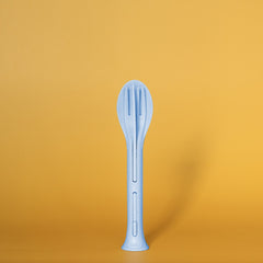 Compostable Cutlery Set | 3-in-1 Nesting Reusable Utensils