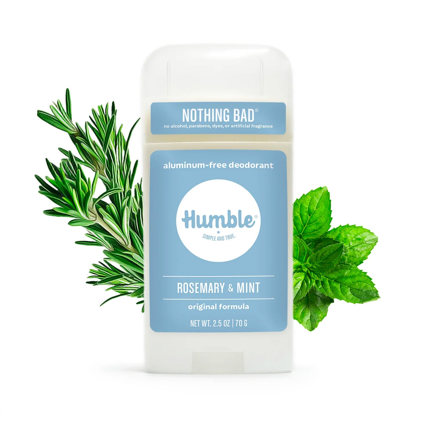 all natural deodorant - rosemary & mint | humble