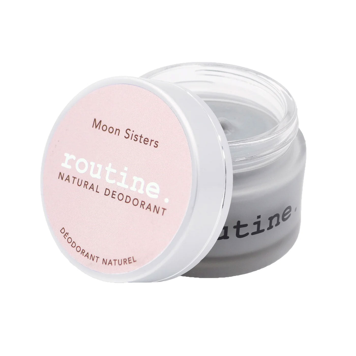 routine Moon Sisters Deodorant Jar 58g - Charcoal & Rose Scent – EcoFreax