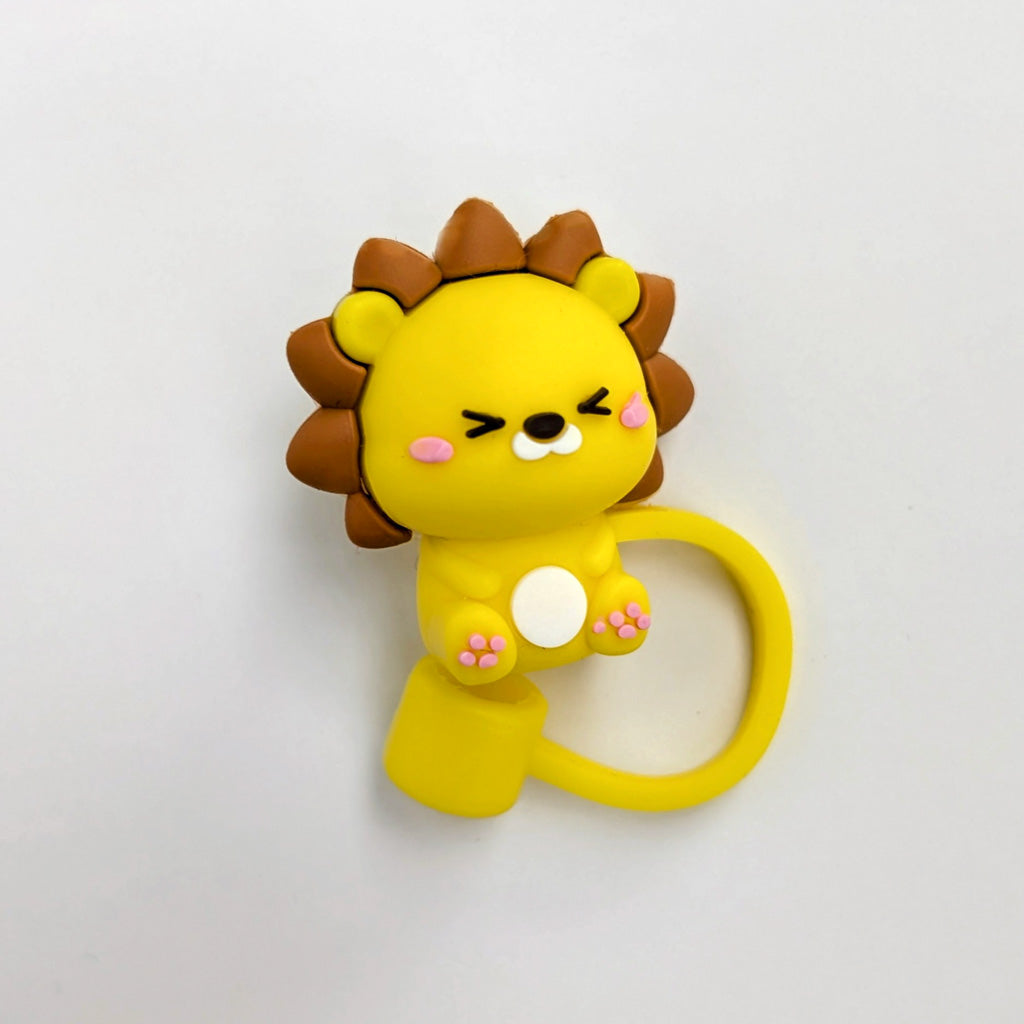 Silicone Straw Covers - Make Your Drinks Fun | Cute Animals