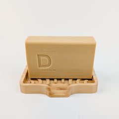 Bamboo Wave Soap Dish – Compact & Stylish