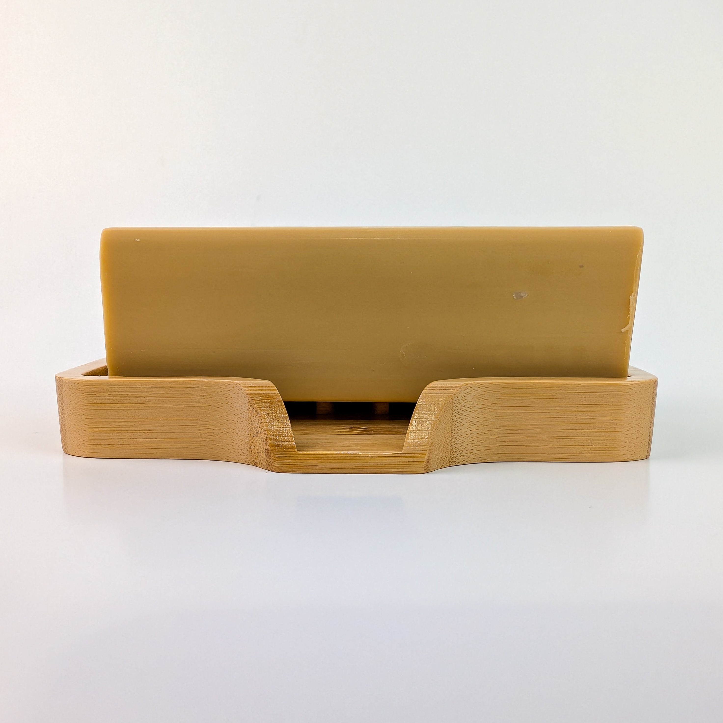 Bamboo Wave Soap Dish – Compact & Stylish