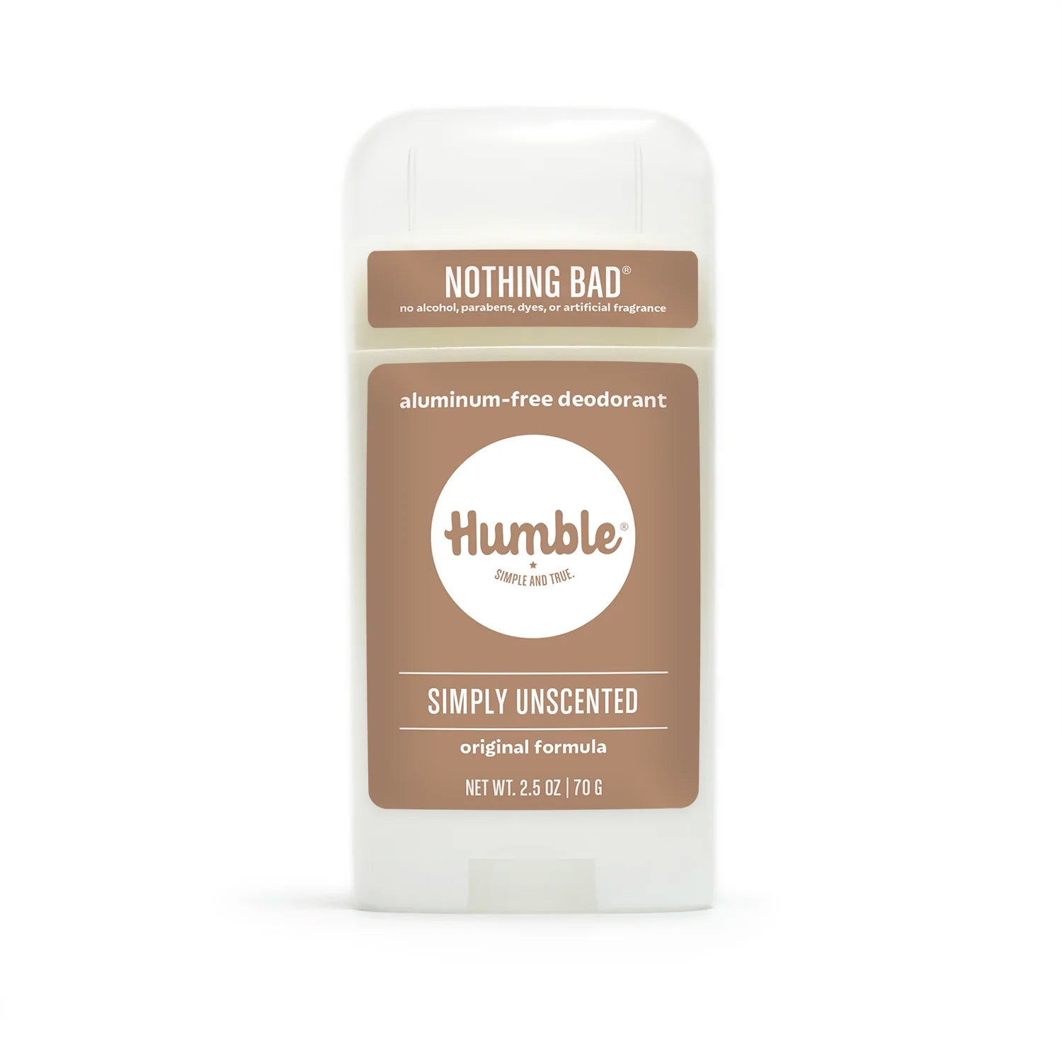 Humble all natural deodorant - simply unscented