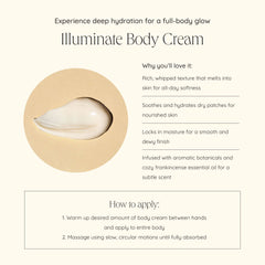 ILLUMINATE Body Cream with Frankincense and Geranium