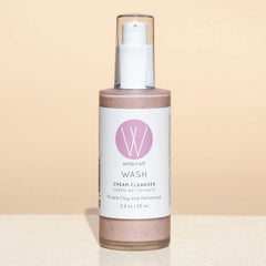 WASH Cream Cleanser with Purple Clay & Willow Bark