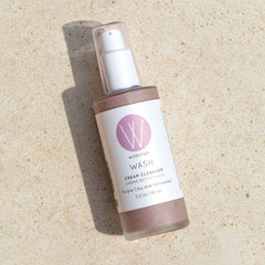 WASH Cream Cleanser with Purple Clay & Willow Bark