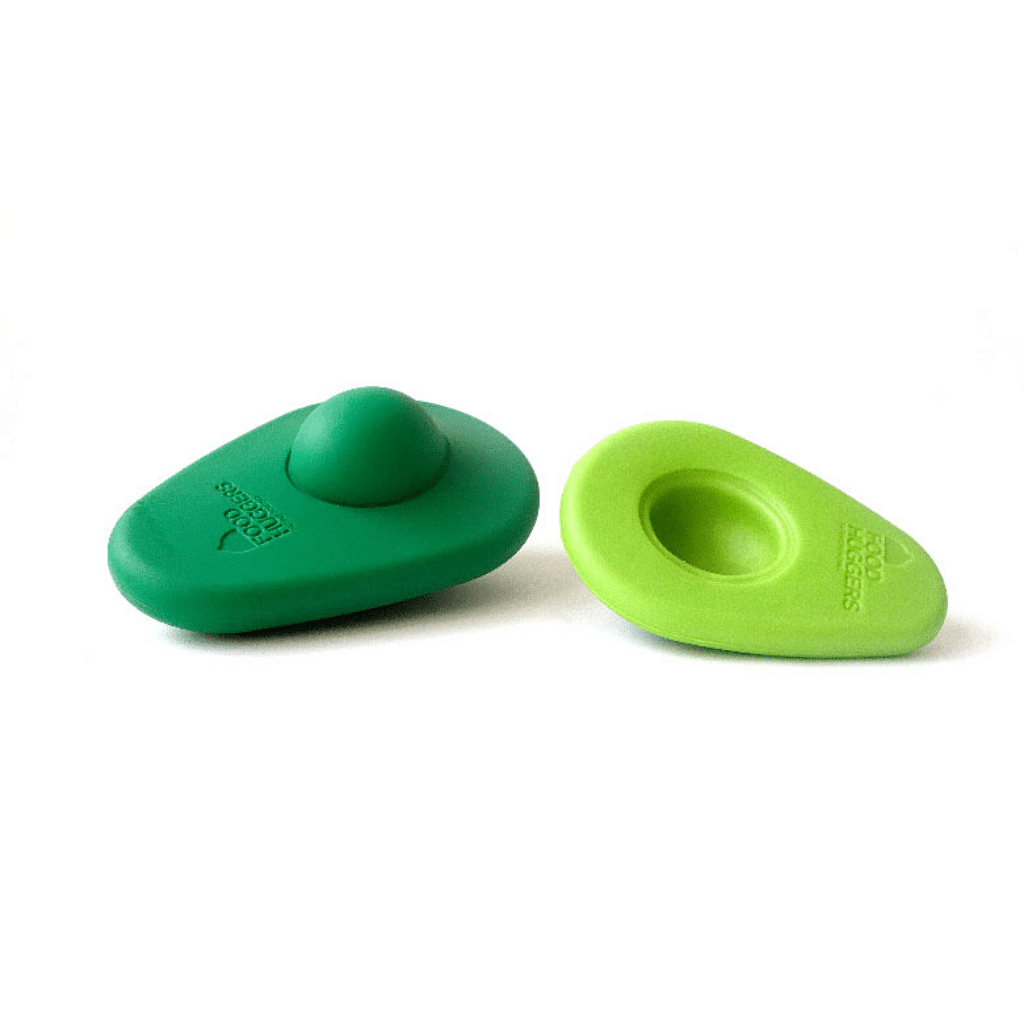 reusable silicone avocado savers (set of 2) - food huggers