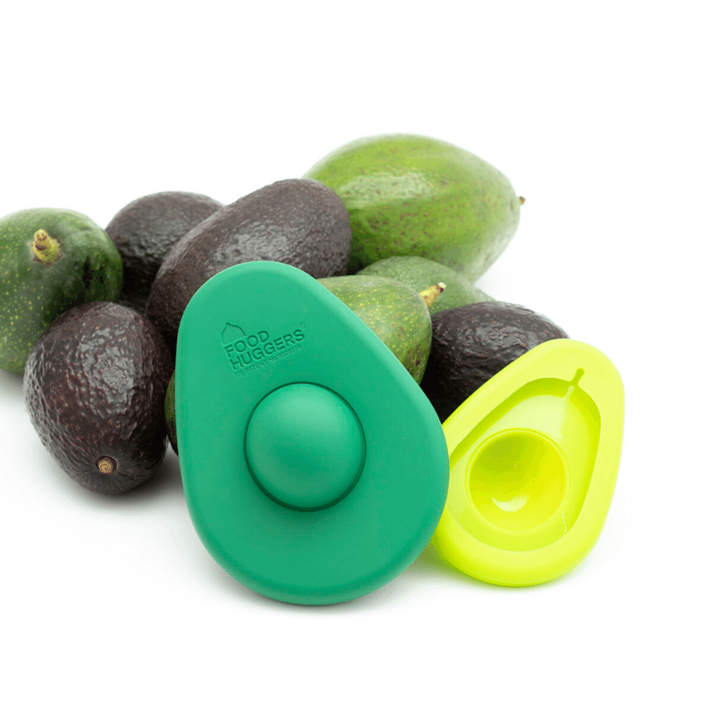 reusable silicone avocado savers (set of 2) - food huggers