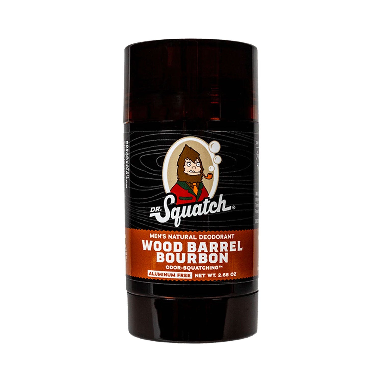 Dr. Squatch All Natural Deodorant for Men - Wood Barrel Bourbon