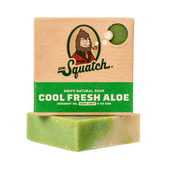 Dr. Squatch All Natural Bar Soap for Men - Cool Fresh Aloe