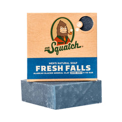 Dr. Squatch All Natural Bar Soap for Men - Fresh Falls