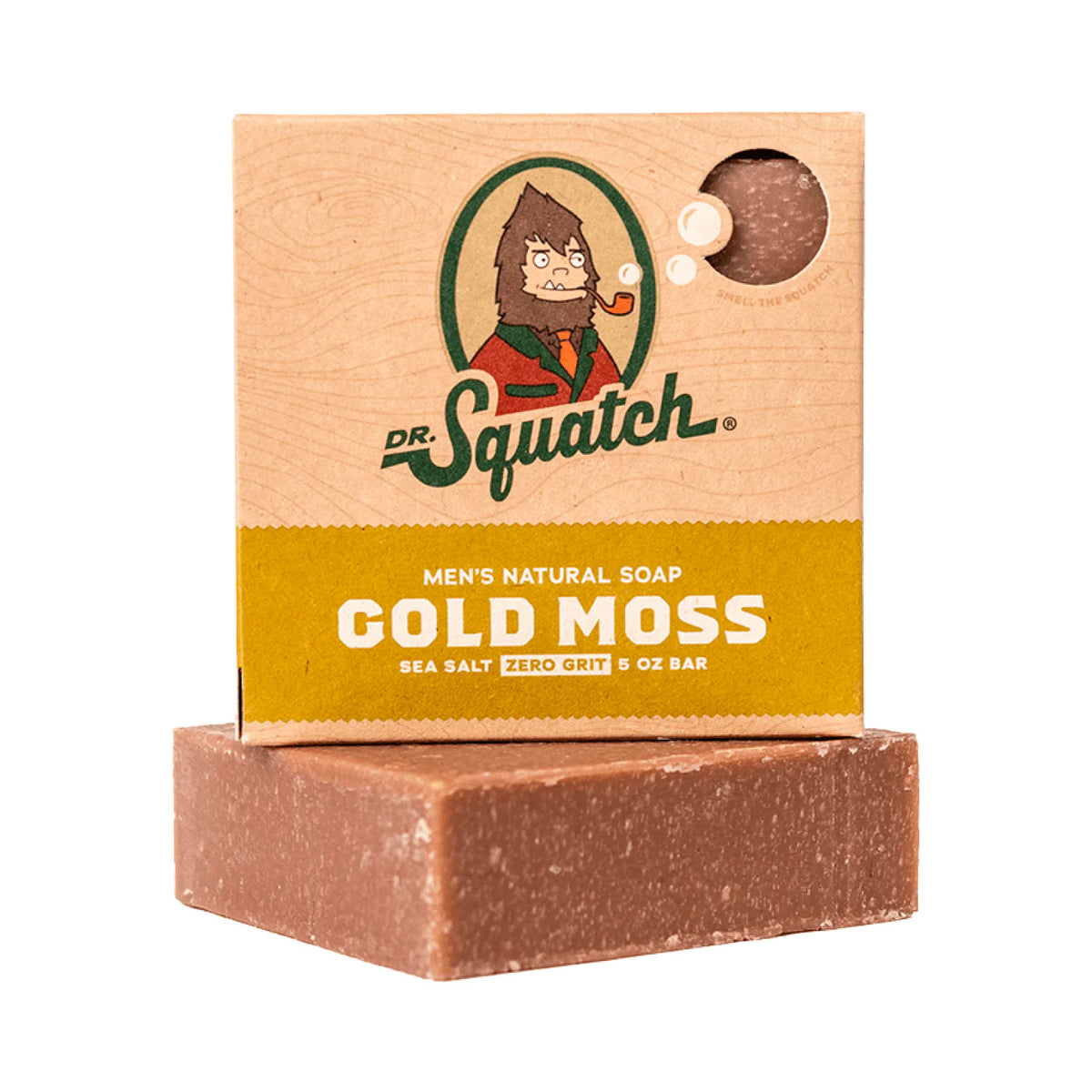 Dr. Squatch All Natural Bar Soap for Men - Gold Moss