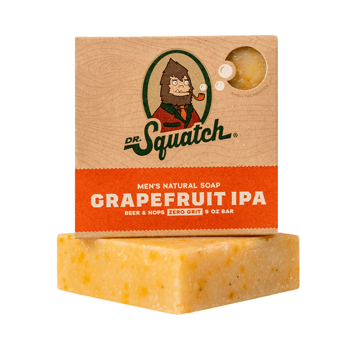 Dr. Squatch All Natural Bar Soap for Men - Grapefruit IPA