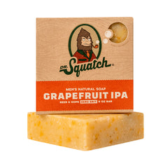 Dr. Squatch All Natural Bar Soap for Men - Grapefruit IPA