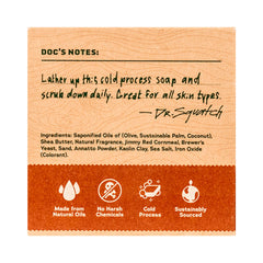 Dr. Squatch All Natural Bar Soap for Men - Wood Barrel Bourbon