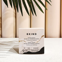 BKIND | konjac sponge with bamboo charcoal - EcoFreax | Think Bigger.