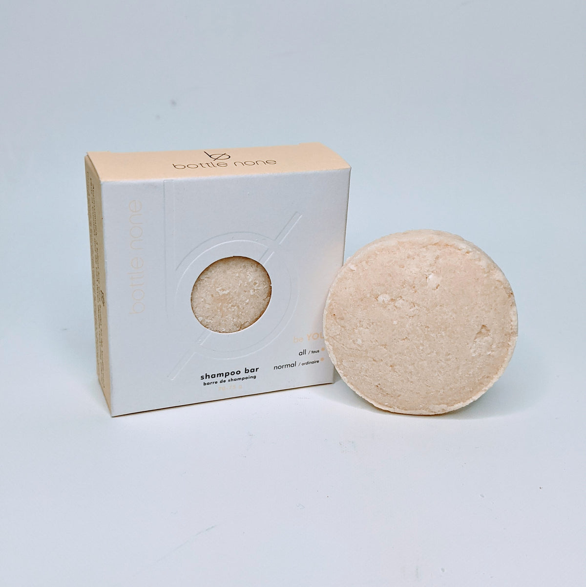 Bottle None be YOU shampoo bar