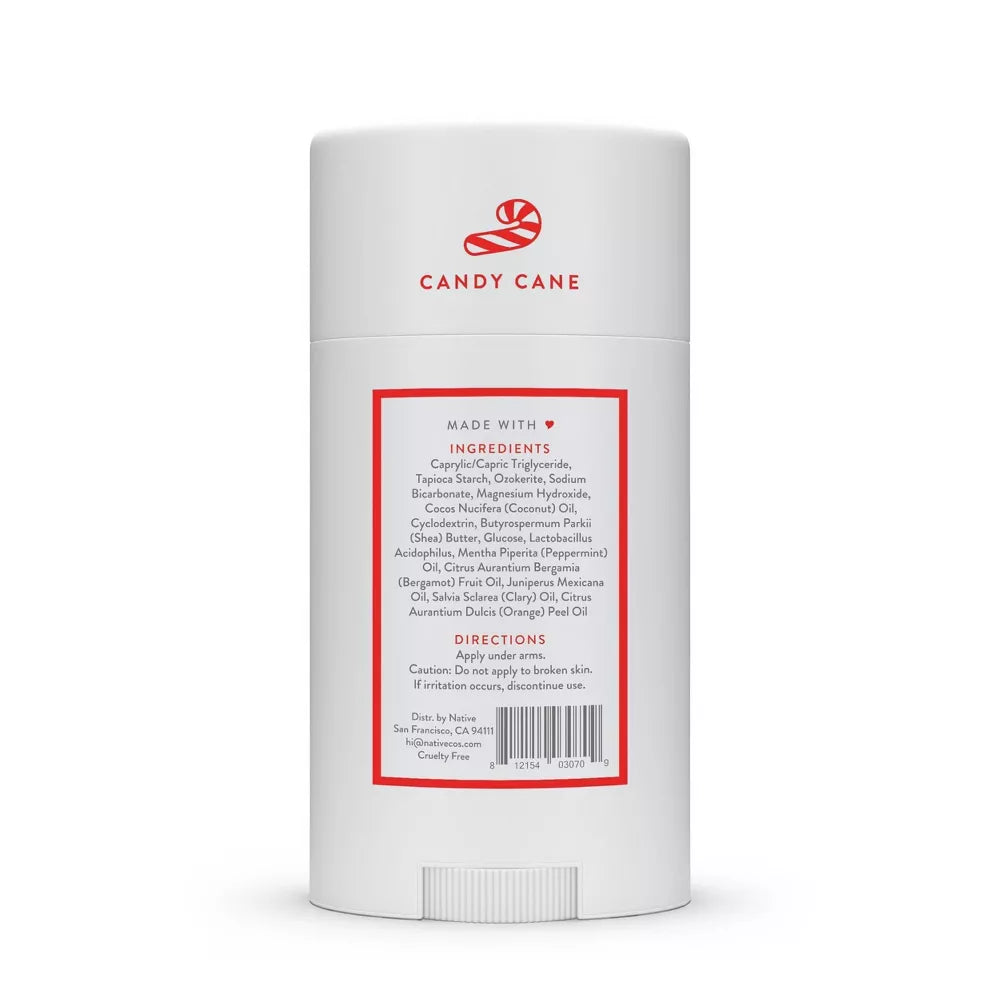 Native Limited Edition Holiday Candy Cane Deodorant